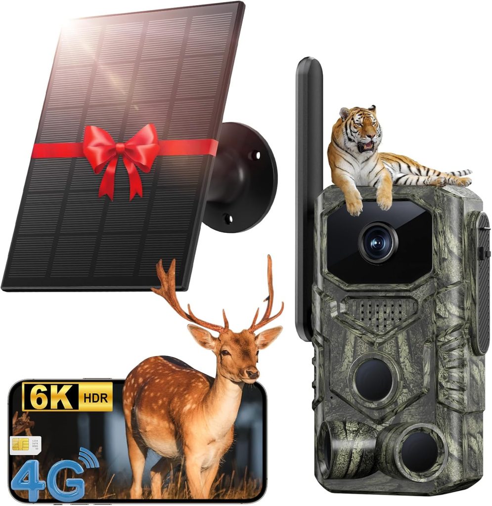 EDITOR’S PICK #2 6K GPS Solar Powered 4G LTE Cam