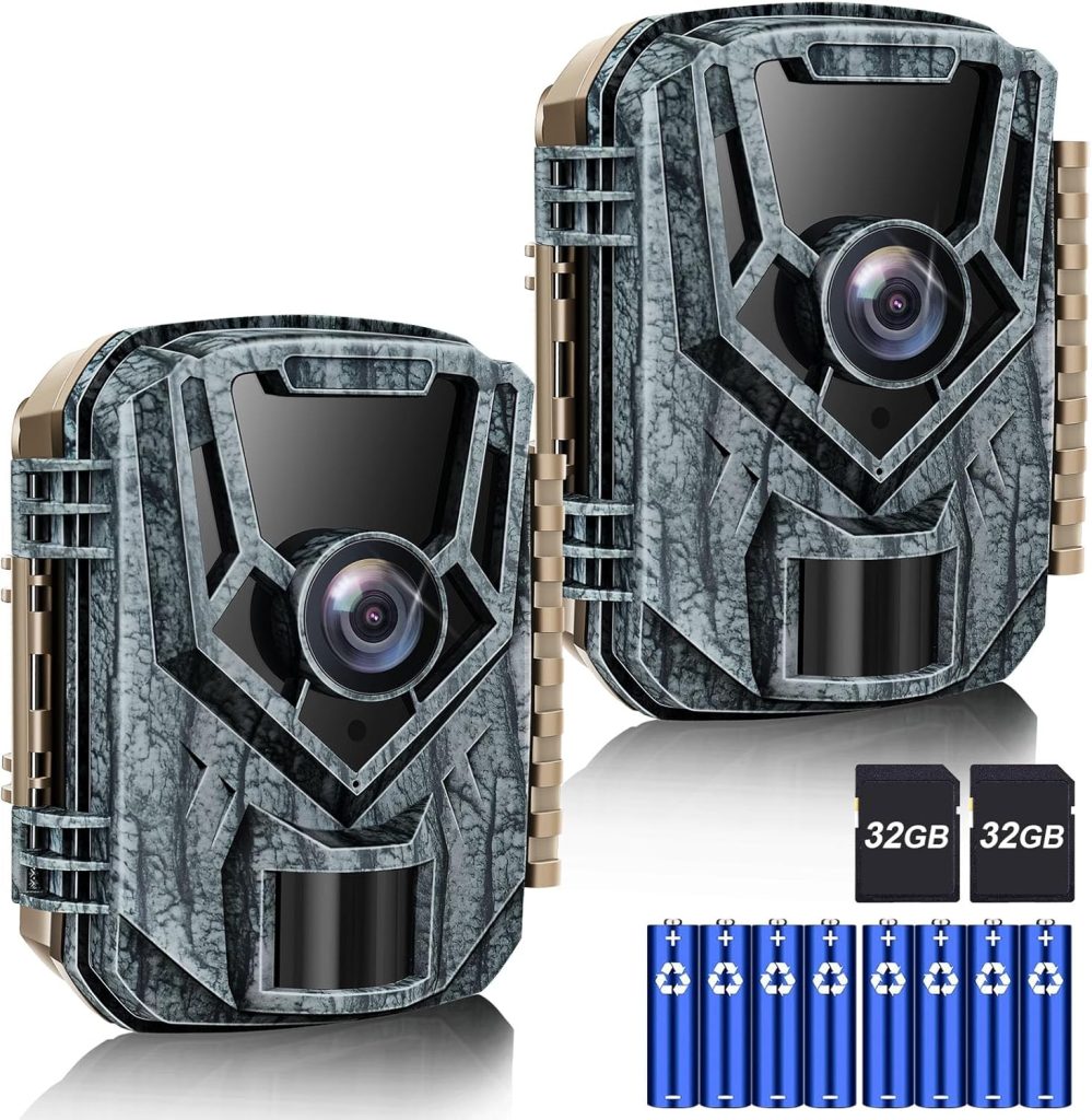 The Fleet Favorite Punvoe 2 Pack 2.7K Game Cameras
