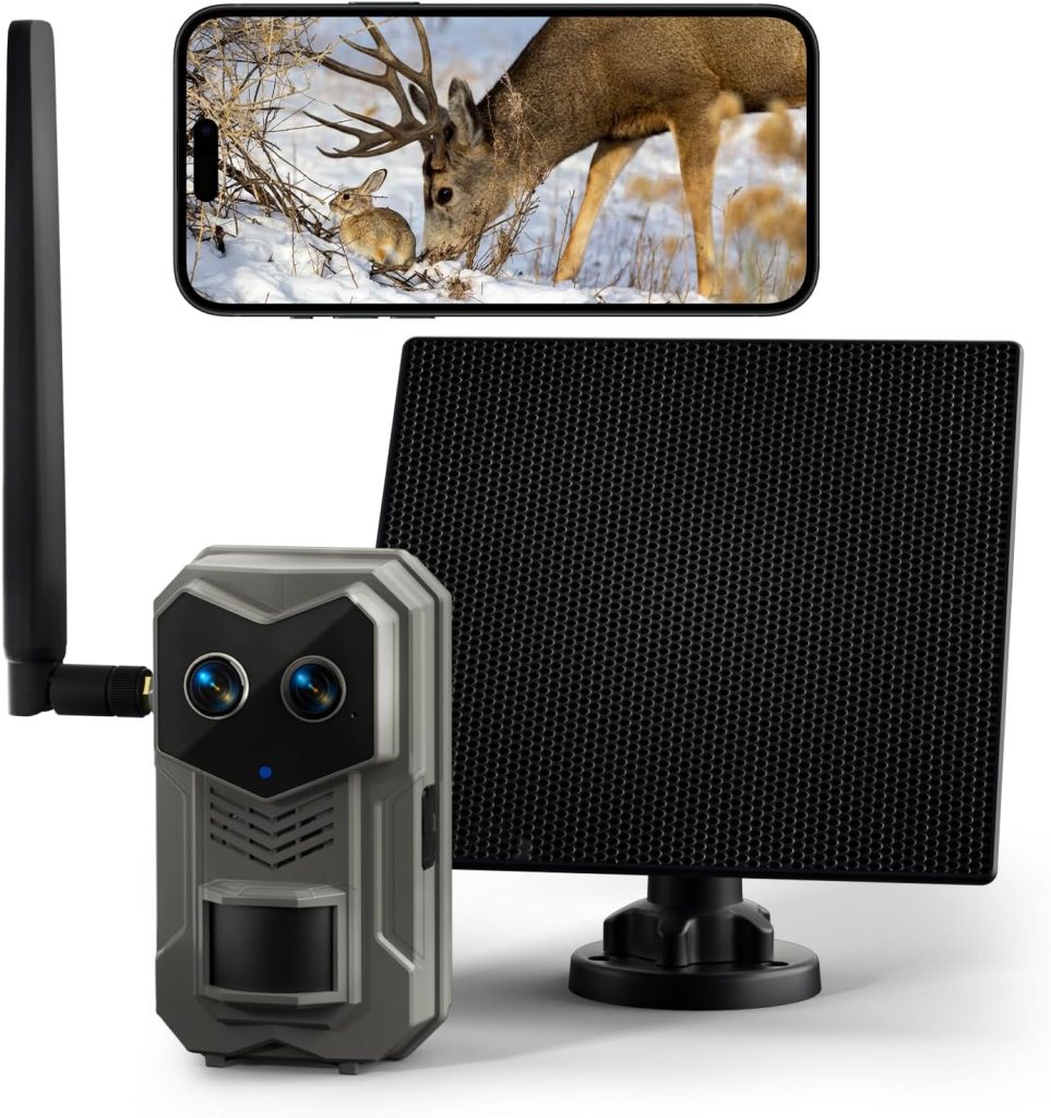 The Solar Innovator 4G Dual Lens 2.4K Solar Camera