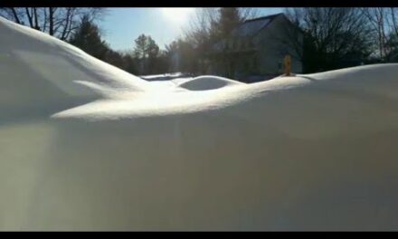 Beautiful 48 hour Time-Lapse of Blizzard
